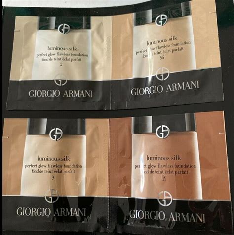 giorgio armani luminous silk sample.